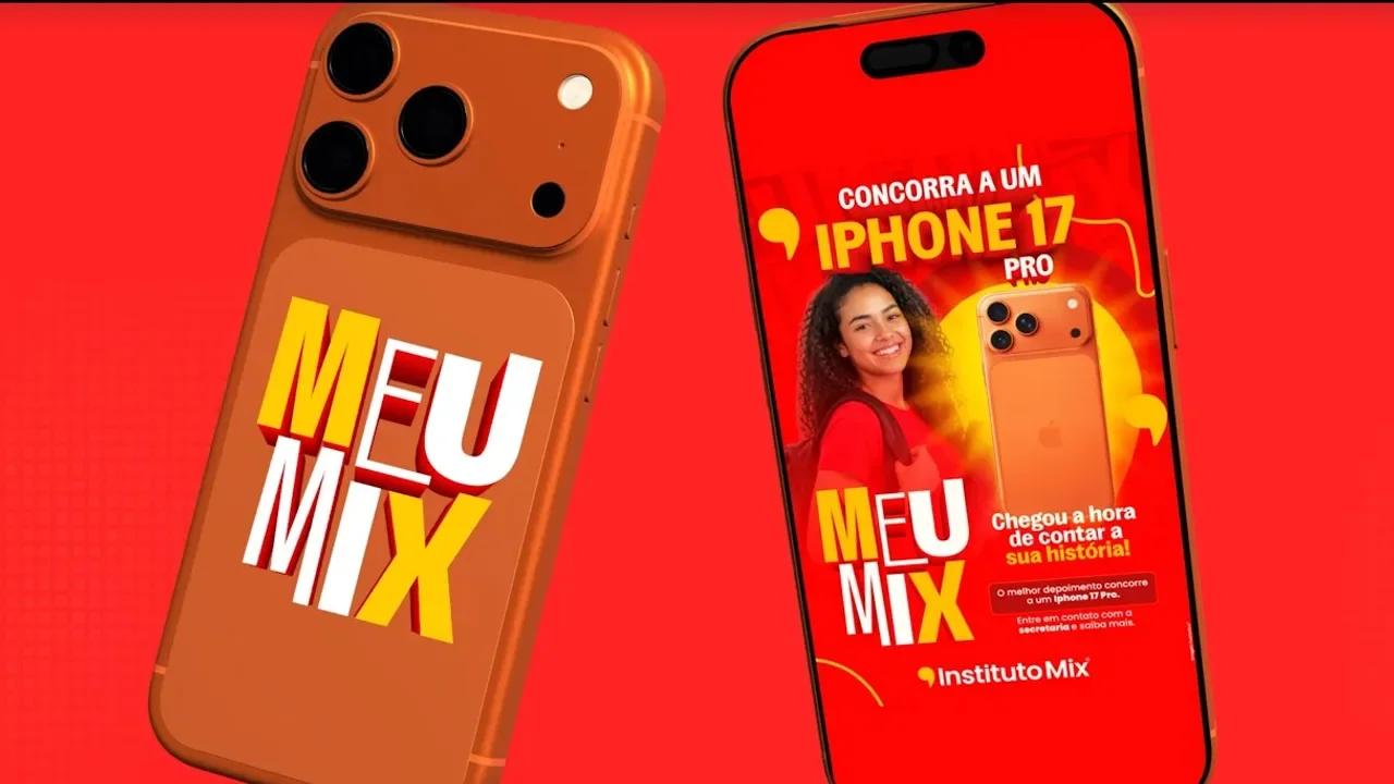 Capa do vídeo explicativo da campanha Meu Mix