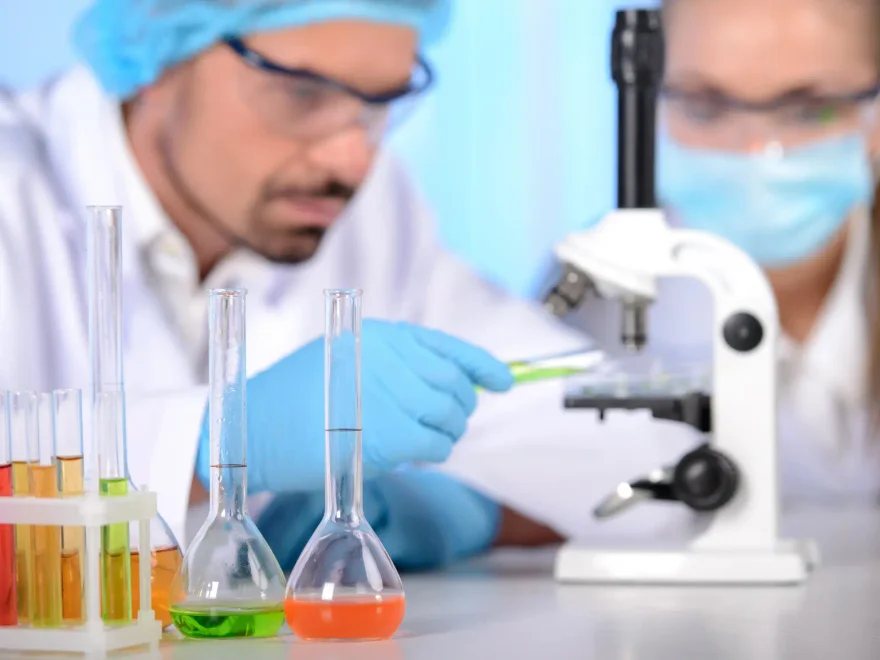 Laboratório de análises clínicas