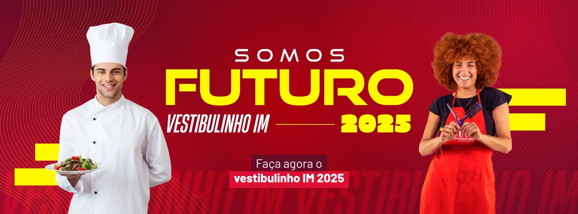 Banner vestibulinho