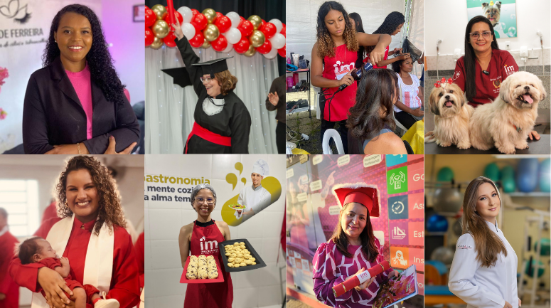 dia da mulher - histórias de sucesso no Instituto mix